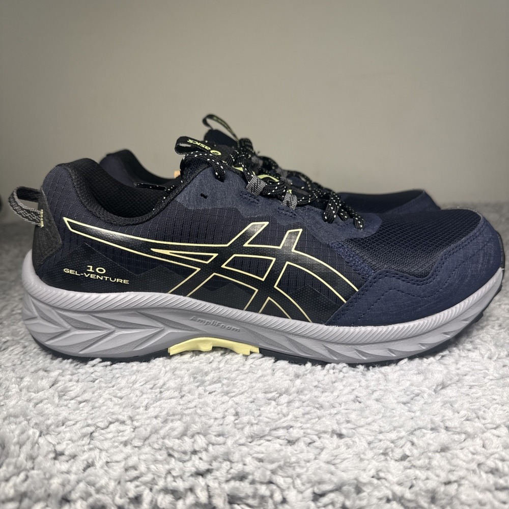 Asics Gel-Venture 10 Mens Trail Running Shoes Navy Size 9.5